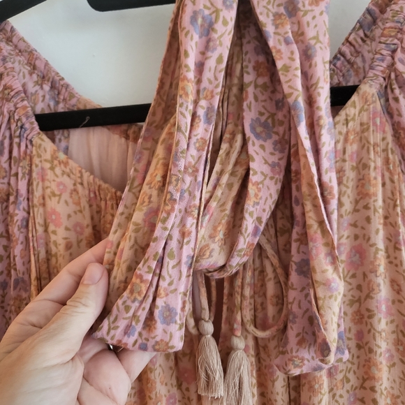 Spell Rae Gown in Peach EUC S - Picture 6 of 9